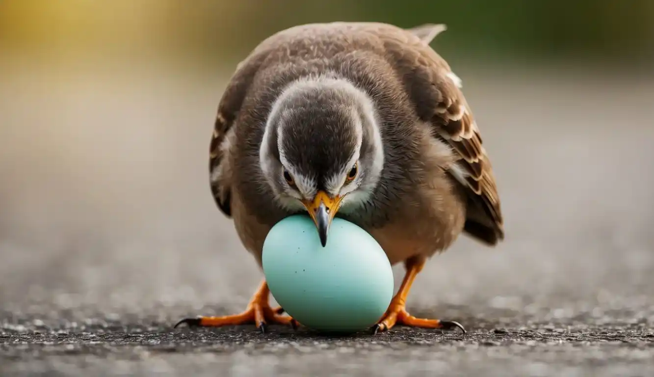 Bird egg binding symptoms