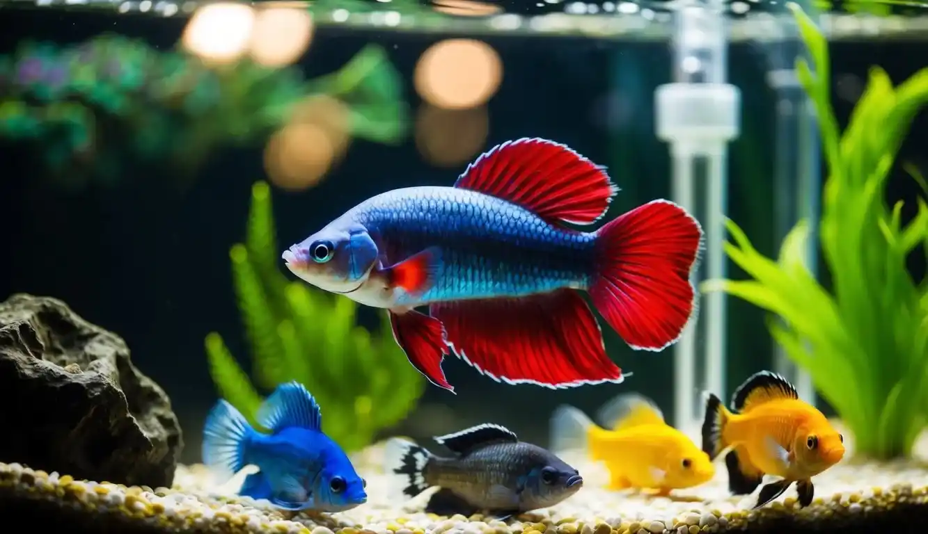 Caring for betta fish in groups