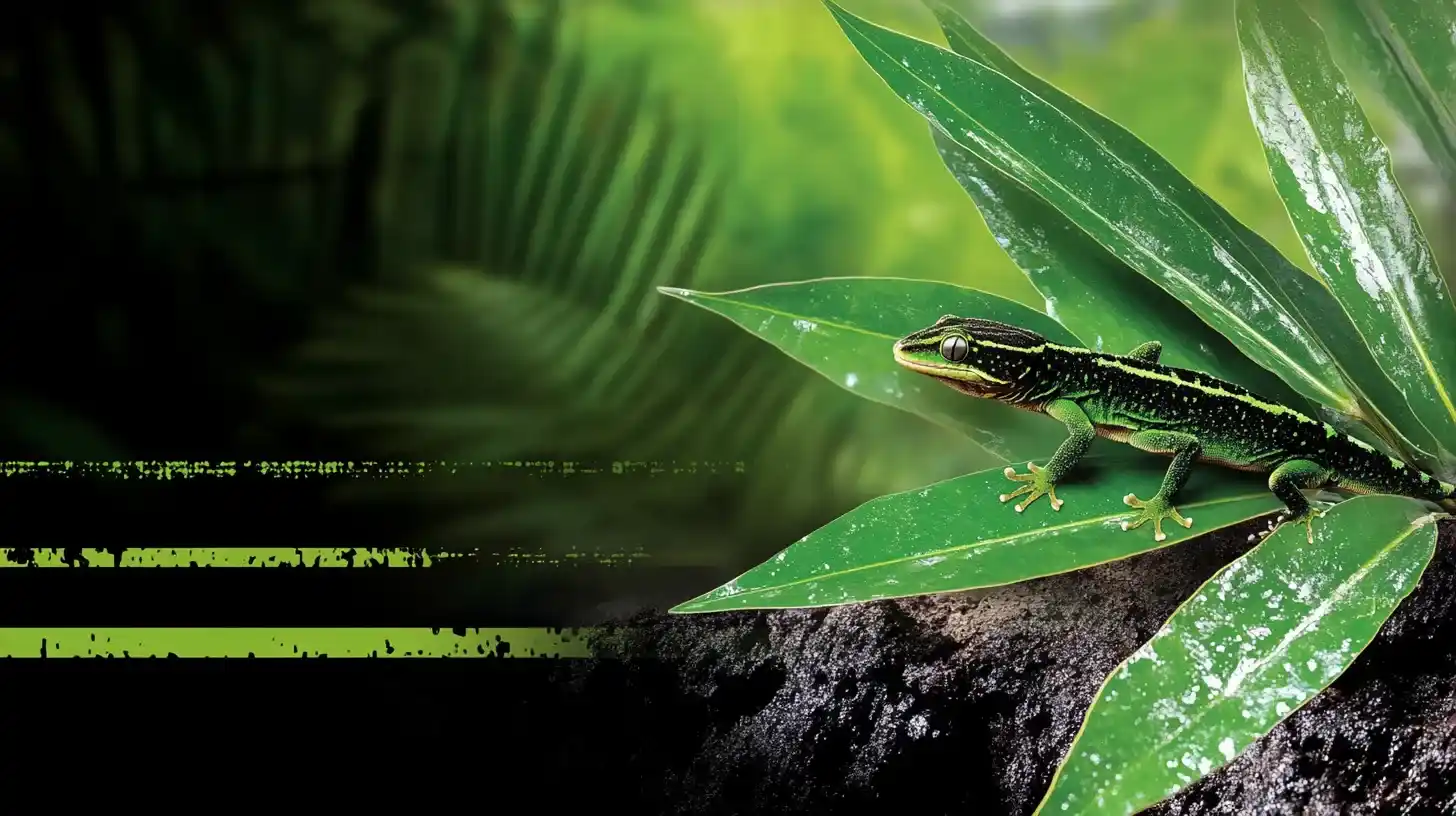 Crested Gecko habitat setup