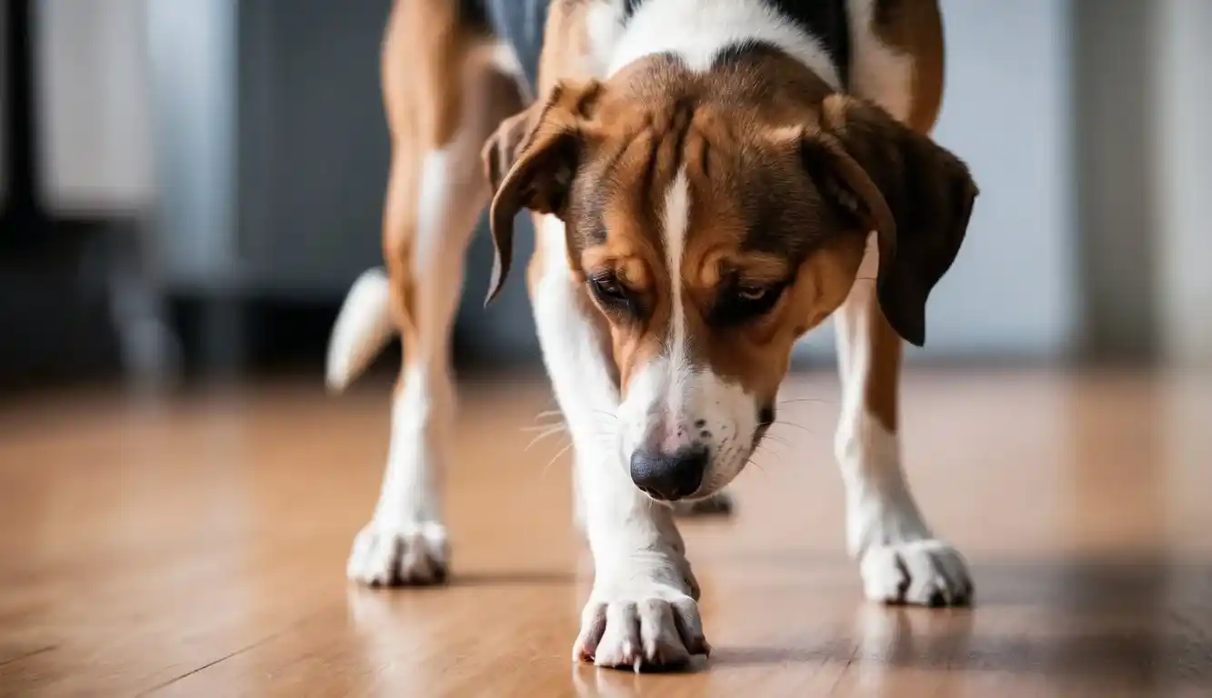 Pyoderma symptoms in dogs