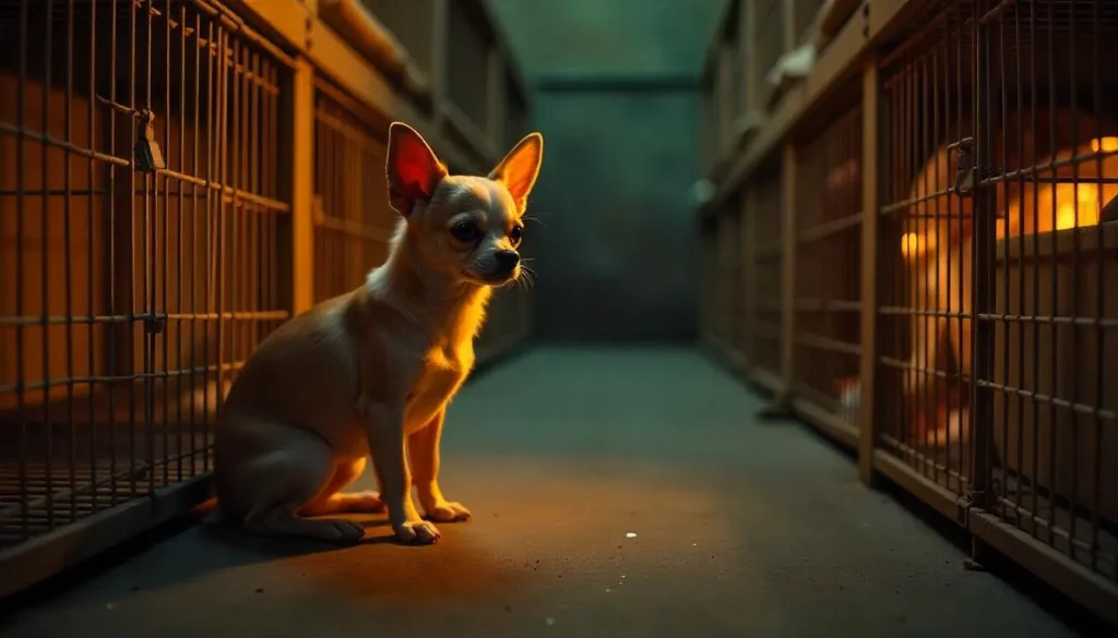 Chihuahuas in shelters