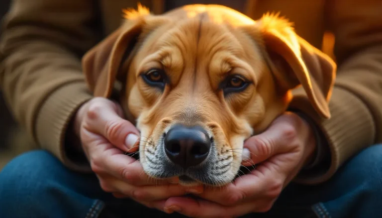 dog behavior before death