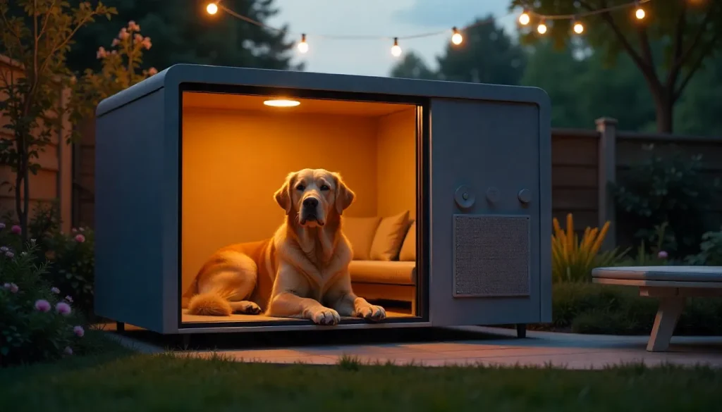 noise-cancelling dog house