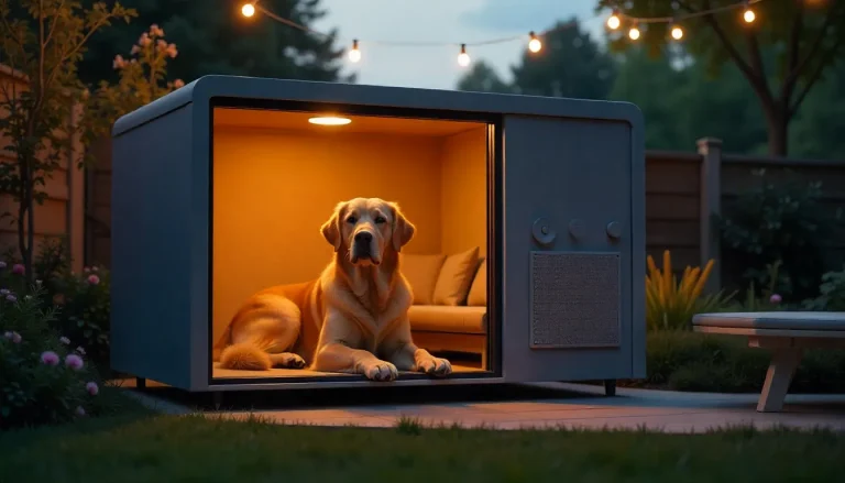 noise-cancelling dog house